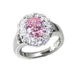 Pink Cubic Zirconia