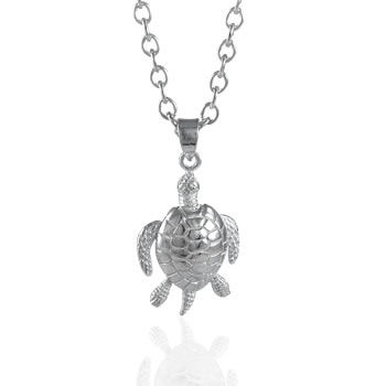 CJ040 Moveable Turtle Pendant