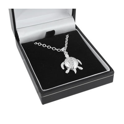 CJ040 Moveable Turtle Pendant