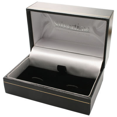 CL008 Silver Golf Cufflinks