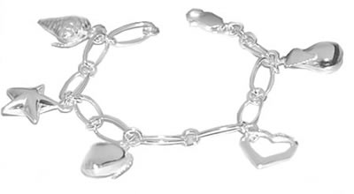 SB024 Fruit Charm Bracelet