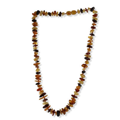 AM1414 Amber Chip Necklace