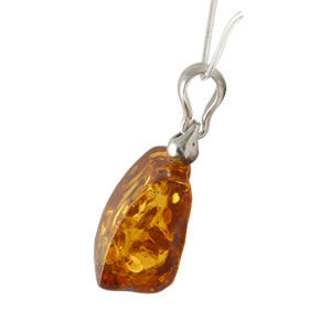 AM599 Unique Honey Amber Pendant