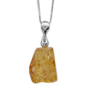 AM616 Light Honey Amber Pendant