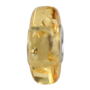 AM721 Citrine  Amber Charm Bead