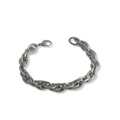 STBR1 Stainless Steel Triple Link Bracelet
