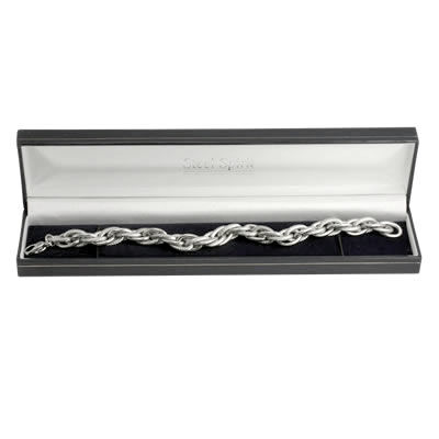 STBR1 Stainless Steel Triple Link Bracelet