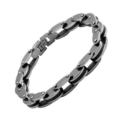 STBR15 Oval Link Stainless Steel Bracelet