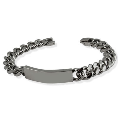 STBR18 Stainless Steel Identity Bracelet
