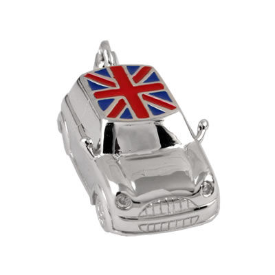 CC010 Union Flag Mini Car Charm