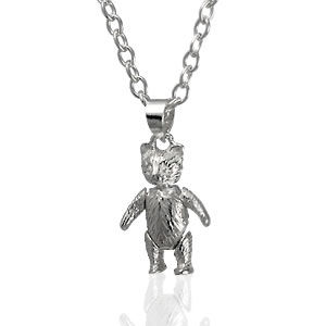 CJ030 Moveable Teddy Bear Pendant