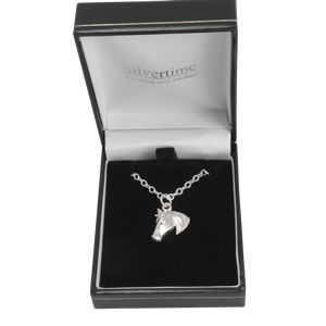 CJ031 Childs Horse Head Pendant