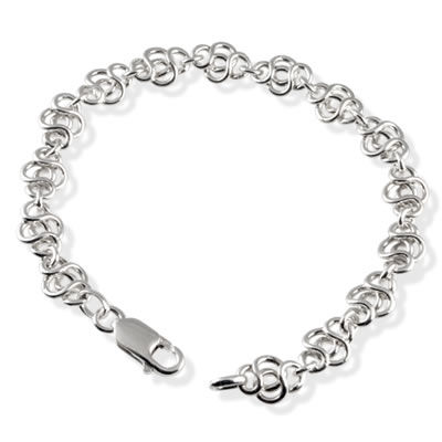 SB307 Silver Celtic Knot Bracelet