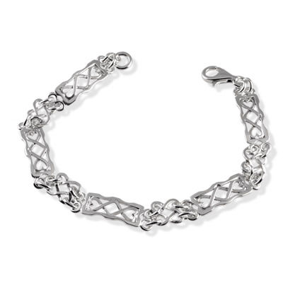 SB310 Handmade Celtic Heart Bracelet