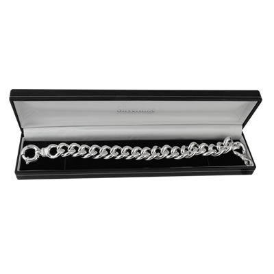 SB023 Heavy Handmade Curb Bracelet