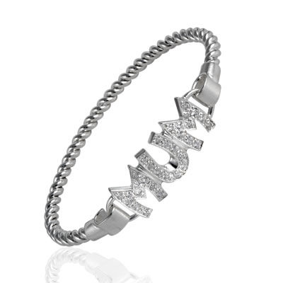 SB401 CZ MUM Bangle