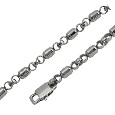 SSC5 Stainless Steel Belcher and Bead Chain
