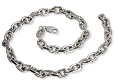 SC014 Oxidised Heavy Gents Cable Chain