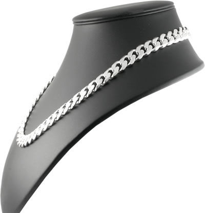 SC050 Heavy Silver Curb Chain