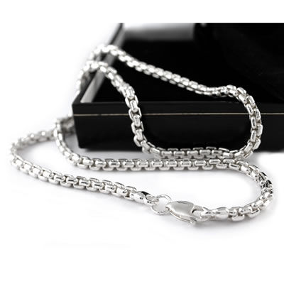SC068 Silver Box Belcher Chain