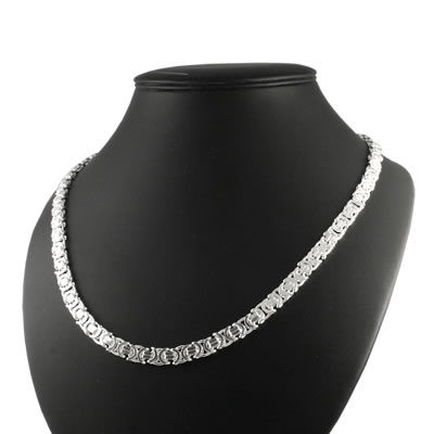 SC078 Byzantine Silver Chain