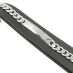 Solid Sterling Silver ID Bracelet