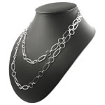 Extra Long Circles and Ovals Fancy Chain