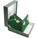 Multi Coloured Amber Butterfly Set