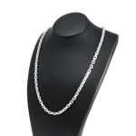 Diamond Cut Silver Cable Chain Medium Weight
