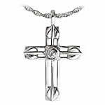 Mackintosh Rose and Leaf Cross