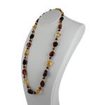 Mixed Amber Bead Necklace