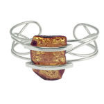 Honey Baltic Amber Handmade Cuff Bangle