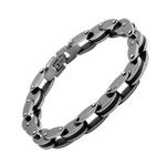 Oval Link Stainless Steel Bracelet