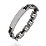 Steel Engravable ID Bracelet
