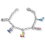 Childs Animal Charm Bracelet