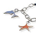 Sea Creatures Charm Bracelet