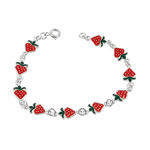 Childs Strawberry Bracelet