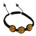 Citrine Crystal Bead Bracelet