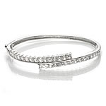 Crossover CZ Bangle