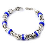 Adjustable Charm Bead Bracelet