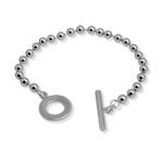 Silver Ball Chain Bracelet