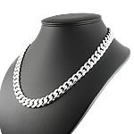 Heavy Silver Curb Chain