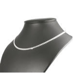 5mm Width Silver Curb Chain