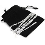 Silver Curb Chain 3.5mm width