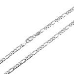 Silver Figaro Chain 3.80mm Width