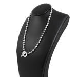 Silver Ball Chain Necklace