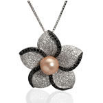 Micro Set Flower Pendant