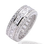 Triple Band Full Eternity Ring