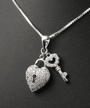 Each charm is Rhodium plated and set with Cubic Zirconia