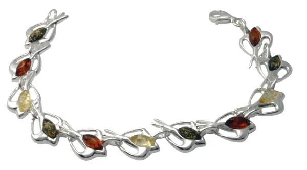 Swallow Amber Bracelet - 7.5 inches - Half an ounce
